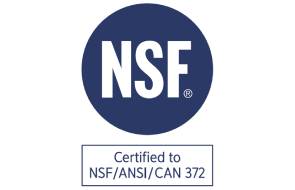 2020.06 NSF 372(National Sanitation Foundation)인증마크 획득　　　　　　　2026.01 NSF 372(National Sanitation Foundation)인증마크 획득